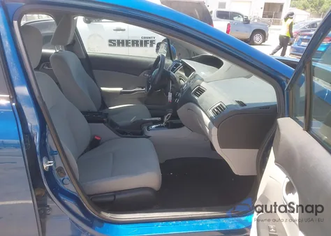 2013 Honda Civic Lx из США, поврежденный, VIN 2HGFB2F52DH525907